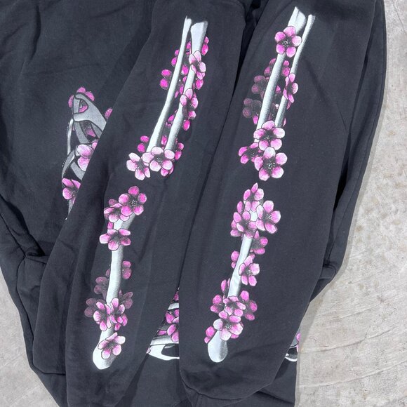 NEW DR. ROMANELLI DRx TOKYO SKULLS BLACK SWEATSHIRT SZ 2XL - Picture 2 of 7